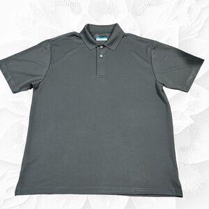 PGA Tour Airflux Polo Shirt. Very Soft 100% Polyester Material.